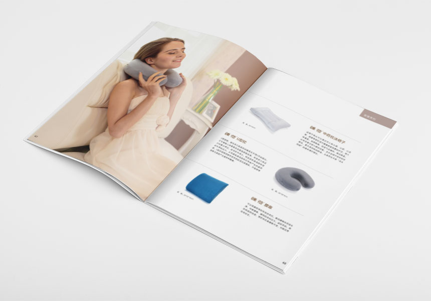 家纺宣传册设计_枕头宣传册设计