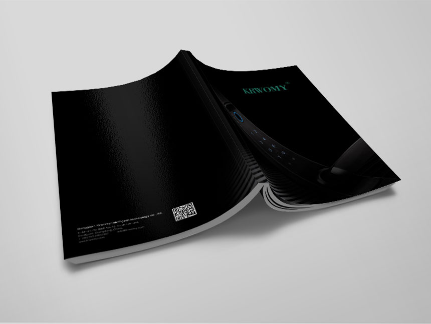 科洛美智能科技画册设计_智能家居宣传册设计案例-东莞天娇画册设计公司