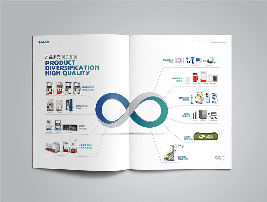 联合石油技术公司画册设计制作
