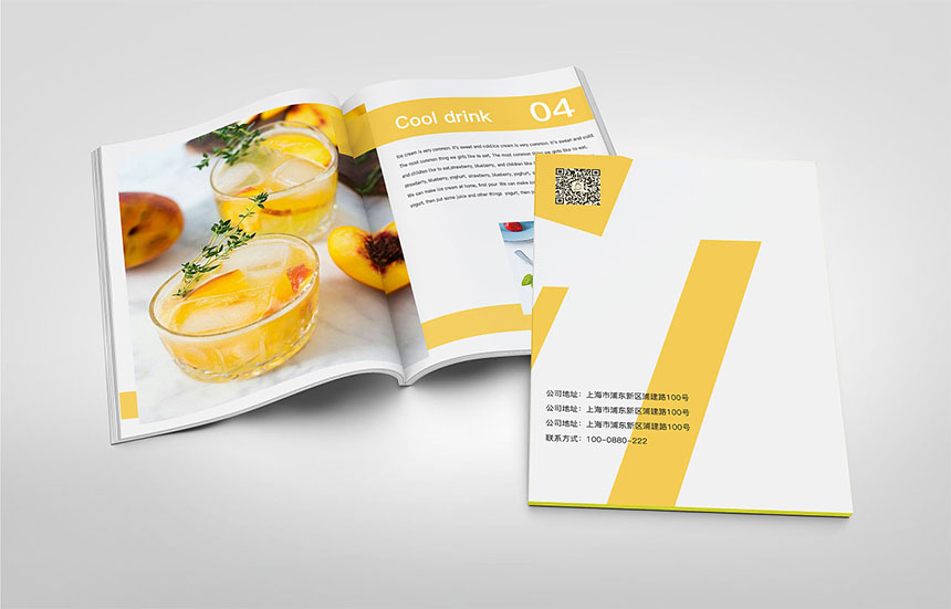 美食糕点画册设计_美食糕点宣传册设计制作-东莞天娇广告公司